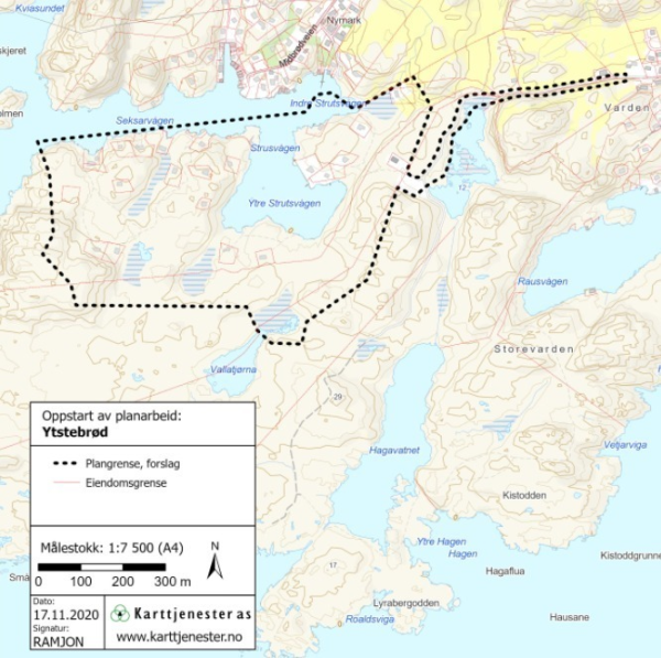 Oppstart av planarbeid for Ytstebrød Hytteområde